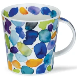 DUNOON Cairngorm Blobs Blue Mug