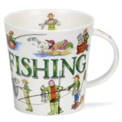 DUNOON Cairngorm Sporting Antics Fishing Mug