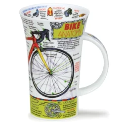 DUNOON Glencoe Bike Anatomy Mug
