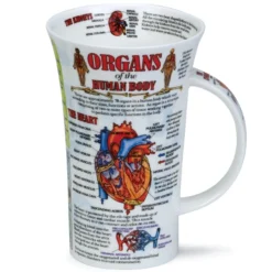 DUNOON Glencoe Organs Of The Human Body Mug