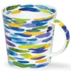 DUNOON Cairngorm Slapdash Blue Mug*