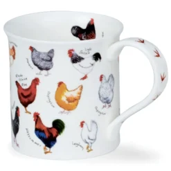 DUNOON Bute Animal Breeds Chicken Mug