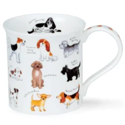 DUNOON Bute Animal Breeds Dog Mug