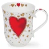 DUNOON Braemar Romeo & Juliet Red Juliet Mug*