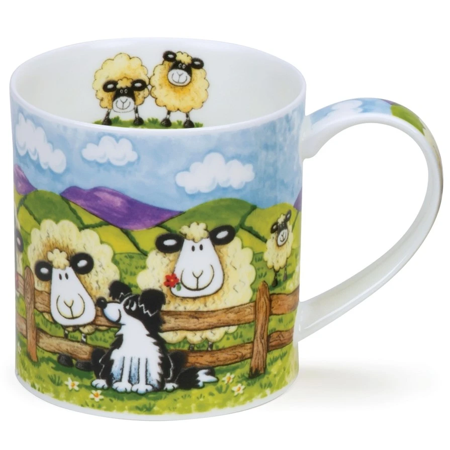 DUNOON Orkney Silly Sheep Fence Mug* 5 DUNOON Orkney Silly Sheep Fence Mug* - Image 5