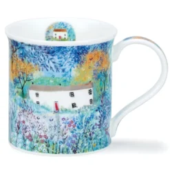 DUNOON Bute Enchanted Cottages Long House Mug*