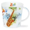 DUNOON Cairngorm Making Music Saxophone Mug