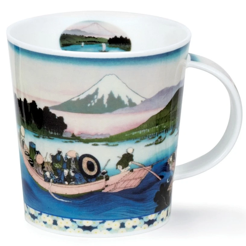 DUNOON Lomond Ukiyo-E Boat (Hokusai) Mug 1 DUNOON Lomond Ukiyo-E Boat (Hokusai) Mug