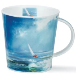 DUNOON Cairngorm Seascape Blue Mug*