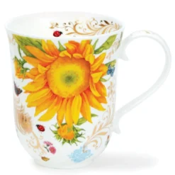 DUNOON Braemar Vintage Gold (Sunflower) Mug