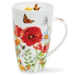 DUNOON Henley Meadow Breeze Red Mug
