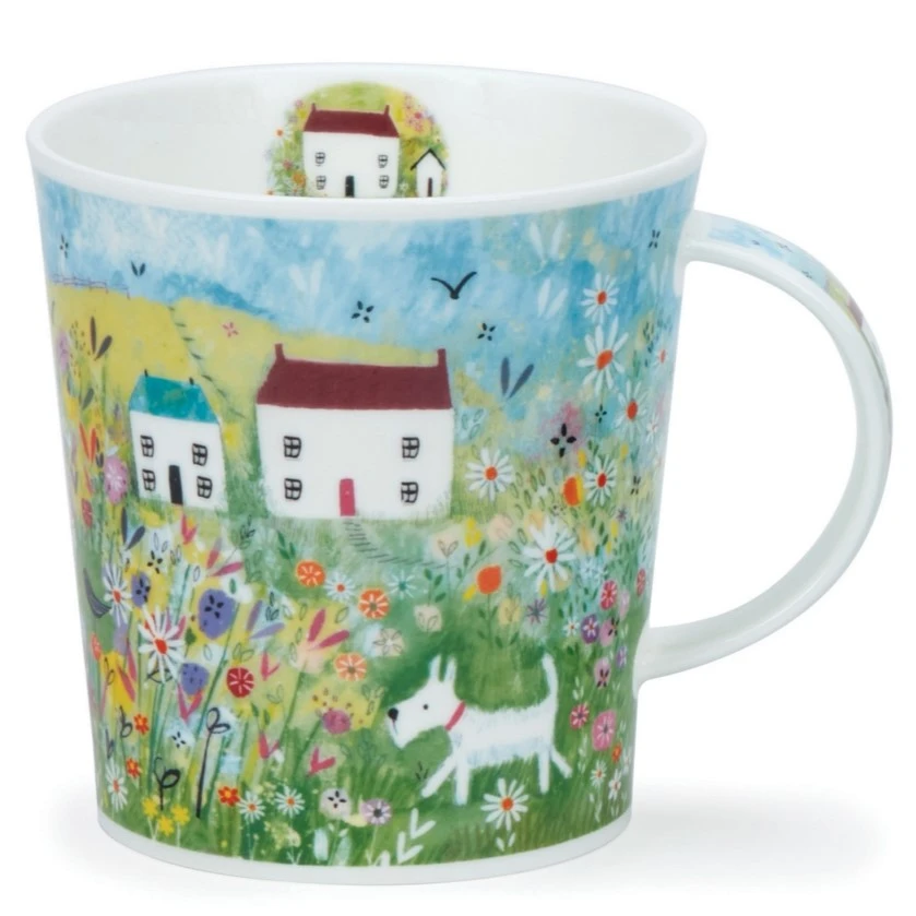 DUNOON Lomond Cottage Walk Dog Mug 1 DUNOON Lomond Cottage Walk Dog Mug