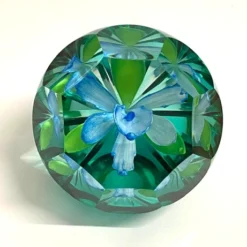 Caithness Hot House Blue Orchid Paperweight L20012 -Glassware Specialty Store 1 1606228813