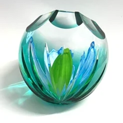 Caithness Hot House Blue Orchid Paperweight L20012 -Glassware Specialty Store 5 1606228876