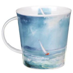 DUNOON Cairngorm Seascape Blue Mug* -Glassware Specialty Store Dunoon Cairngorm Seascape Blue Mug 07 1666189917