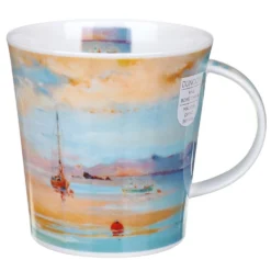 DUNOON Cairngorm Seascape Peach Mug* 9 DUNOON Cairngorm Seascape Peach Mug* -Glassware Specialty Store Dunoon Cairngorm Seascape Peach Mug 01 1666190546