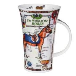 DUNOON Glencoe World Of Horse Mug -Glassware Specialty Store Dunoon the world of the horses glencoe shape mug 01 copy 1644659247