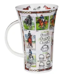 DUNOON Glencoe World Of Horse Mug -Glassware Specialty Store Dunoon the world of the horses glencoe shape mug 07 copy 1644659216