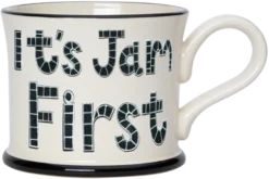 Moorland Pottery Kernow Mug - It's Jam First