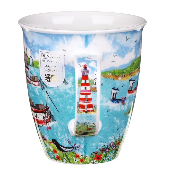DUNOON Nevis Coastal View Fishing Boats Mug 2 DUNOON Nevis Coastal View Fishing Boats Mug - Image 2