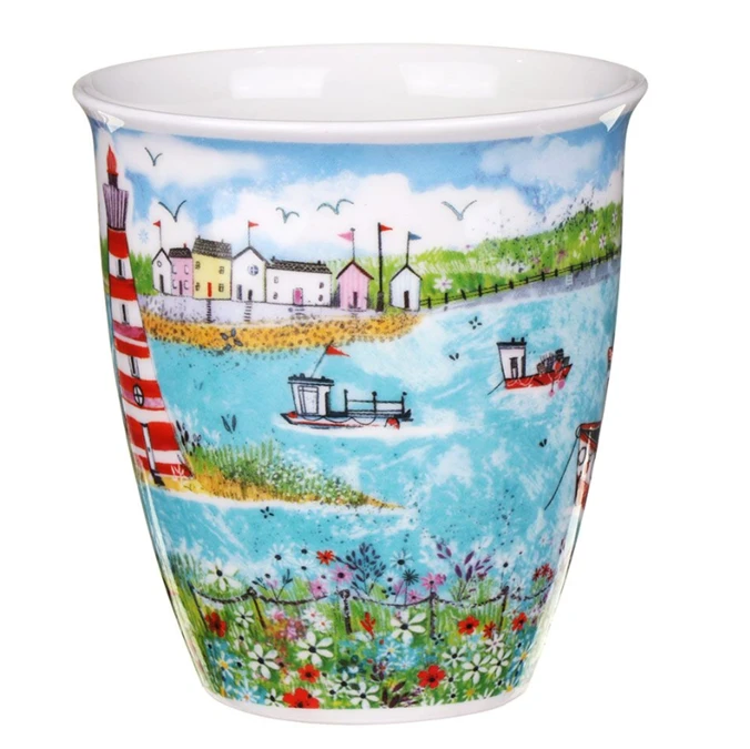 DUNOON Nevis Coastal View Fishing Boats Mug 4 DUNOON Nevis Coastal View Fishing Boats Mug - Image 4