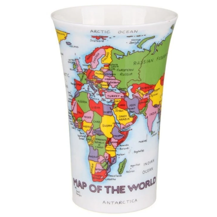 DUNOON Glencoe Map Of The World Mug 4 DUNOON Glencoe Map Of The World Mug - Image 4