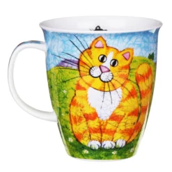 DUNOON Nevis Happy Cats Black & White (Ginger On Reverse) Mug 7 DUNOON Nevis Happy Cats Black & White (Ginger On Reverse) Mug -Glassware Specialty Store Picture42 1622201255