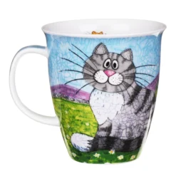 DUNOON Nevis Happy Cats Ginger (Silver Tabby On Reverse) Mug -Glassware Specialty Store Picture46 1622201711