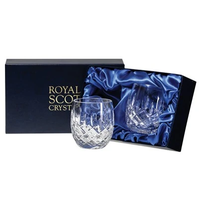 Royal Scot - London Barrel Tumbler 8oz Pair Presentation Boxed 1 Royal Scot - London Barrel Tumbler 8oz Pair Presentation Boxed