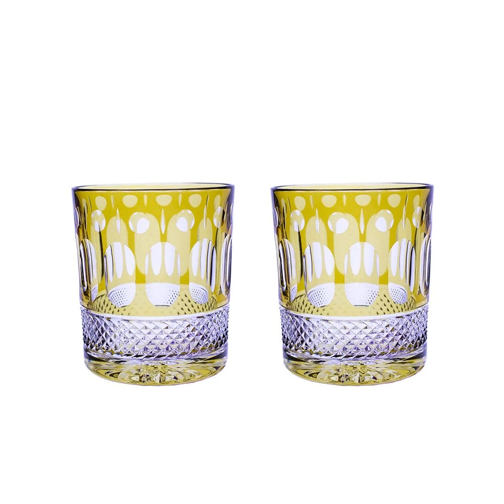 Royal Scot - Belgravia Large Tumbler Pair Amber Presentation Box 3 Royal Scot - Belgravia Large Tumbler Pair Amber Presentation Box - Image 3