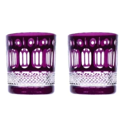 Royal Scot - Belgravia Large Tumbler Pair Mulberry Pres. Boxed 10 Royal Scot - Belgravia Large Tumbler Pair Mulberry Pres. Boxed -Glassware Specialty Store belmulb2ltnew 03 1000 1610462094