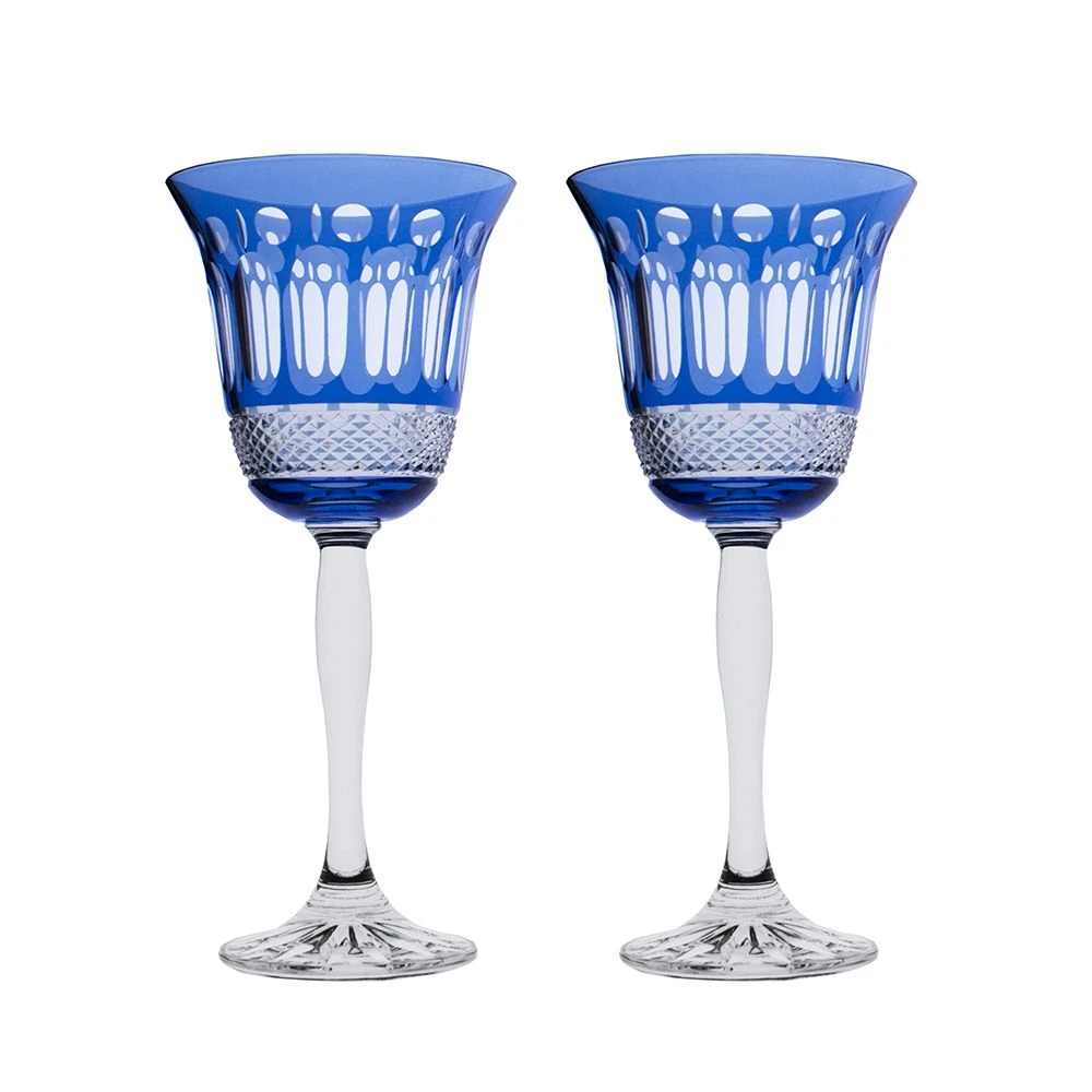 Royal Scot - Belgravia Large Wine Pair Sky Blue Presentation Box 2 Royal Scot - Belgravia Large Wine Pair Sky Blue Presentation Box - Image 2