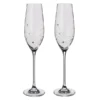 DARTINGTON Glitz Champagne Flute Glass Pair ST2557/5