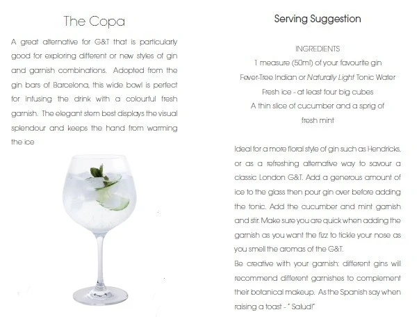 DARTINGTON Gintuition Gin Glass Set (3 Pack) GP3097 5 DARTINGTON Gintuition Gin Glass Set (3 Pack) GP3097 - Image 5