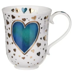 DUNOON Braemar Romeo & Juliet Blue Romeo Mug* -Glassware Specialty Store dunoon braemar br rome xx romeo mug01 copy 1666192565
