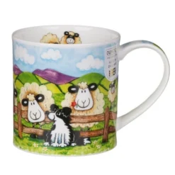 DUNOON Orkney Silly Sheep Fence Mug*