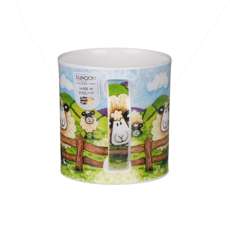 DUNOON Orkney Silly Sheep Fence Mug* 2 DUNOON Orkney Silly Sheep Fence Mug* - Image 2