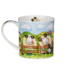 DUNOON Orkney Silly Sheep Fence Mug* 7 DUNOON Orkney Silly Sheep Fence Mug* -Glassware Specialty Store dunoon orkney or sils fe silly sheep fence mug07 copy 1592921473