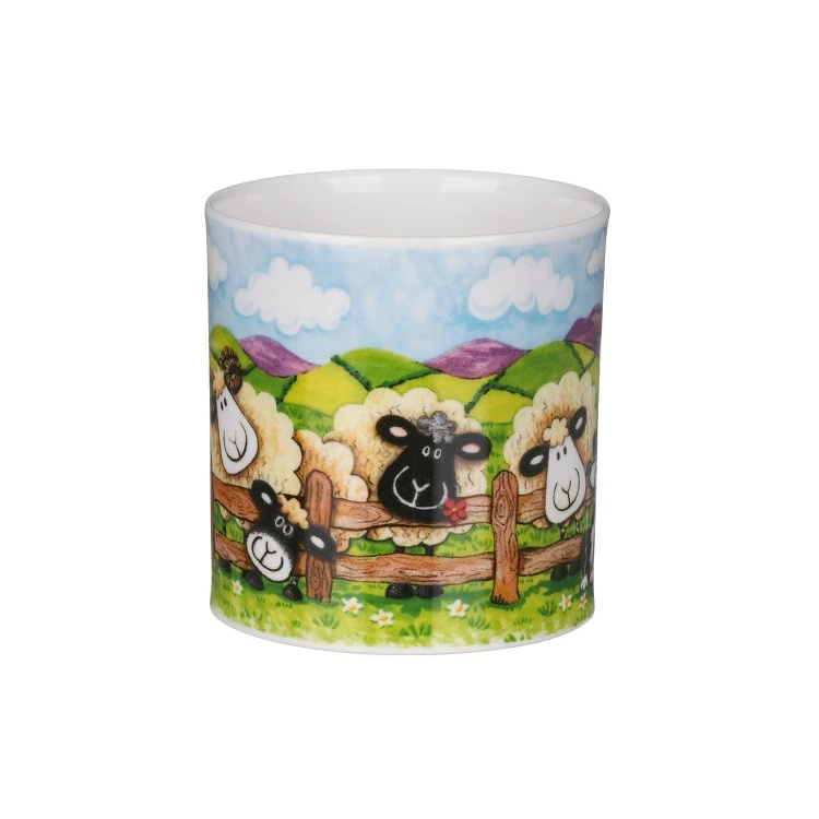 DUNOON Orkney Silly Sheep Fence Mug* 4 DUNOON Orkney Silly Sheep Fence Mug* - Image 4