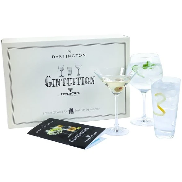 DARTINGTON Gintuition Gin Glass Set (3 Pack) GP3097 1 DARTINGTON Gintuition Gin Glass Set (3 Pack) GP3097