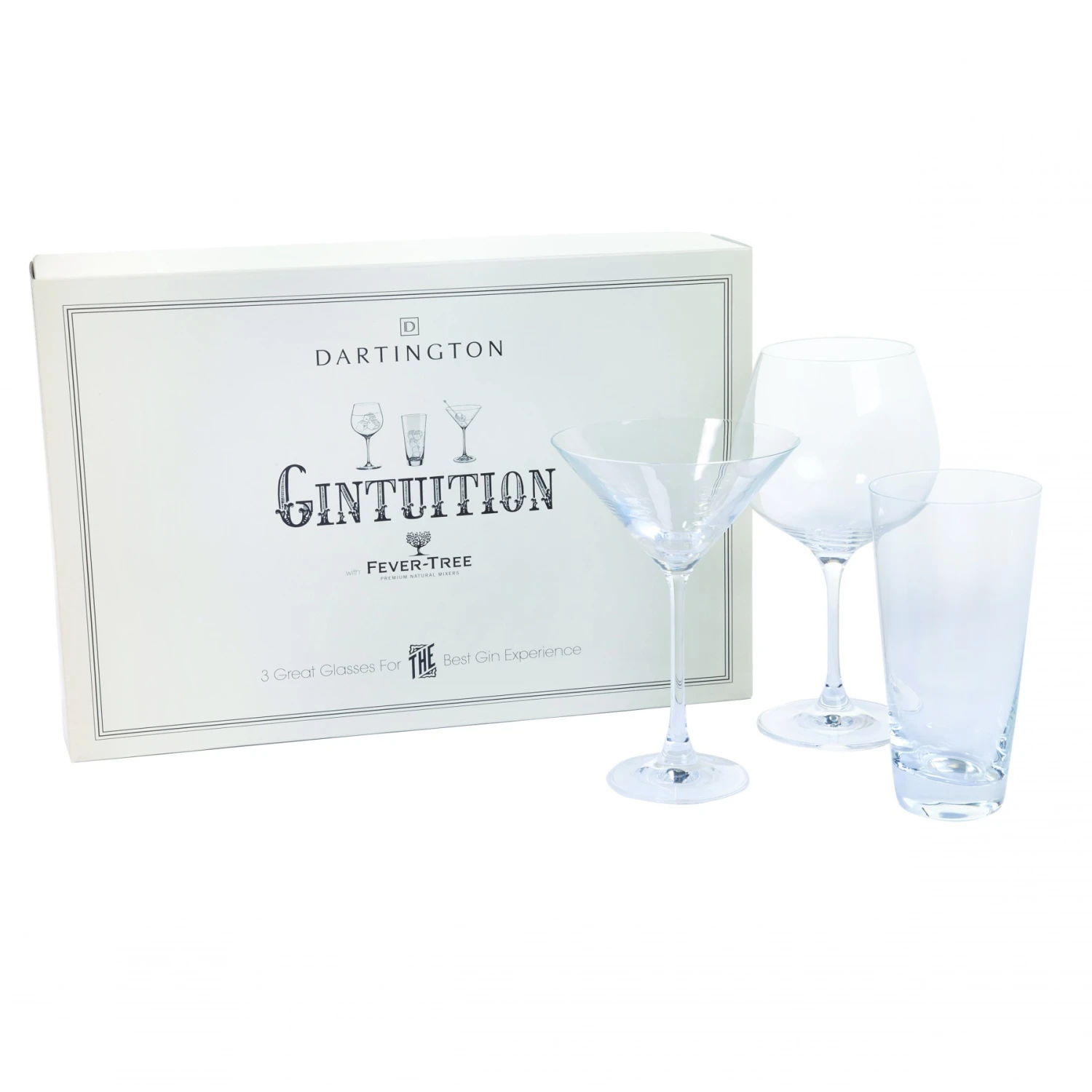 DARTINGTON Gintuition Gin Glass Set (3 Pack) GP3097 2 DARTINGTON Gintuition Gin Glass Set (3 Pack) GP3097 - Image 2