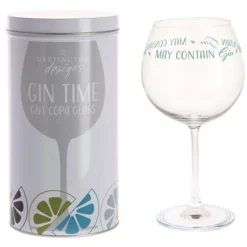 DARTINGTON Gin Time May Contain Gin Copa Glass GP3362/5 -Glassware Specialty Store gp3362 5 may contain gin 1573297093