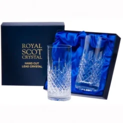 Royal Scot - London Tall Tumbler Pair Presentation Boxed