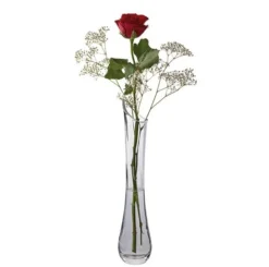 DARTINGTON Florabundance Single Rose Vase Optic VA2283/O