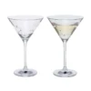 DARTINGTON Glitz Martini Glass Pair ST2557/6/N/P
