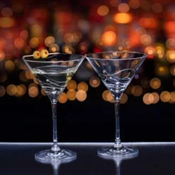 DARTINGTON Glitz Martini Glass Pair ST2557/6/N/P -Glassware Specialty Store st2557 6 n p mood 1635170030
