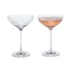 DARTINGTON Glitz Cocktail Saucer Glass Pair ST2557/7/N/P