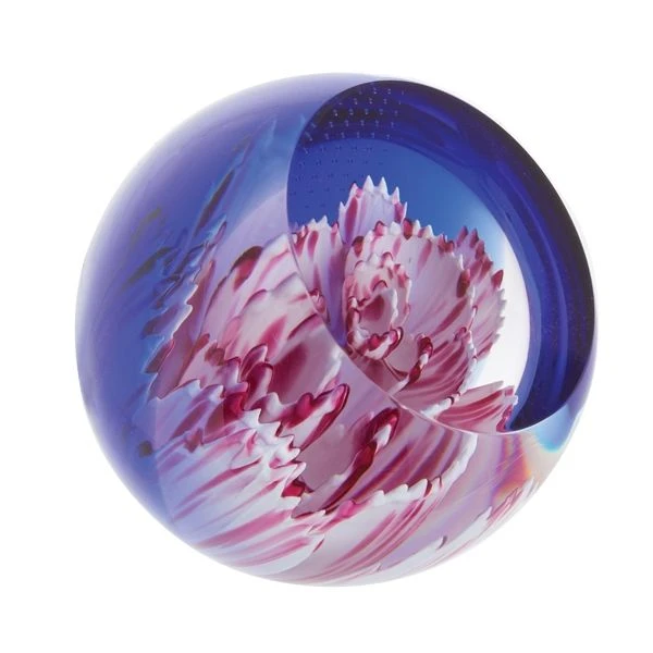 Caithness Floral Charms Carnation Paperweight U19032 2 Caithness Floral Charms Carnation Paperweight U19032 - Image 2