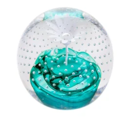 Caithness Floral Flower In The Rain Paperweight U22027