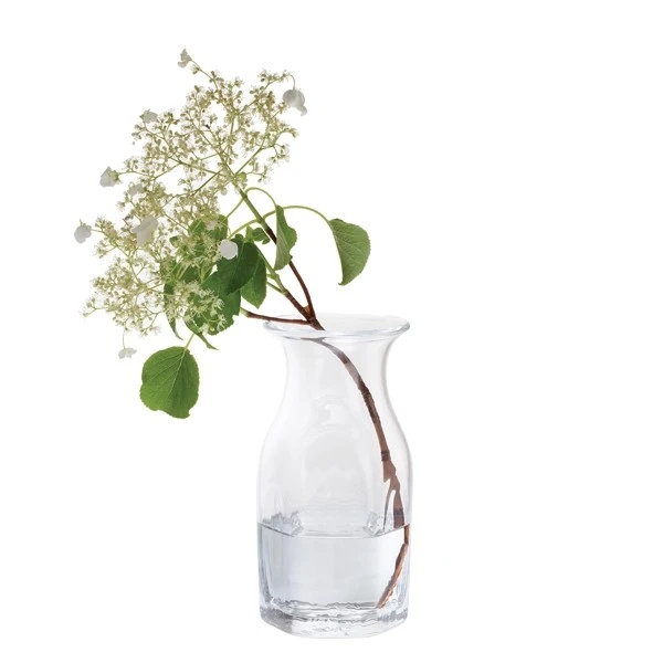 DARTINGTON Finbarr Hexagonal Vase Clear 21cm VA3390/CL 2 DARTINGTON Finbarr Hexagonal Vase Clear 21cm VA3390/CL - Image 2